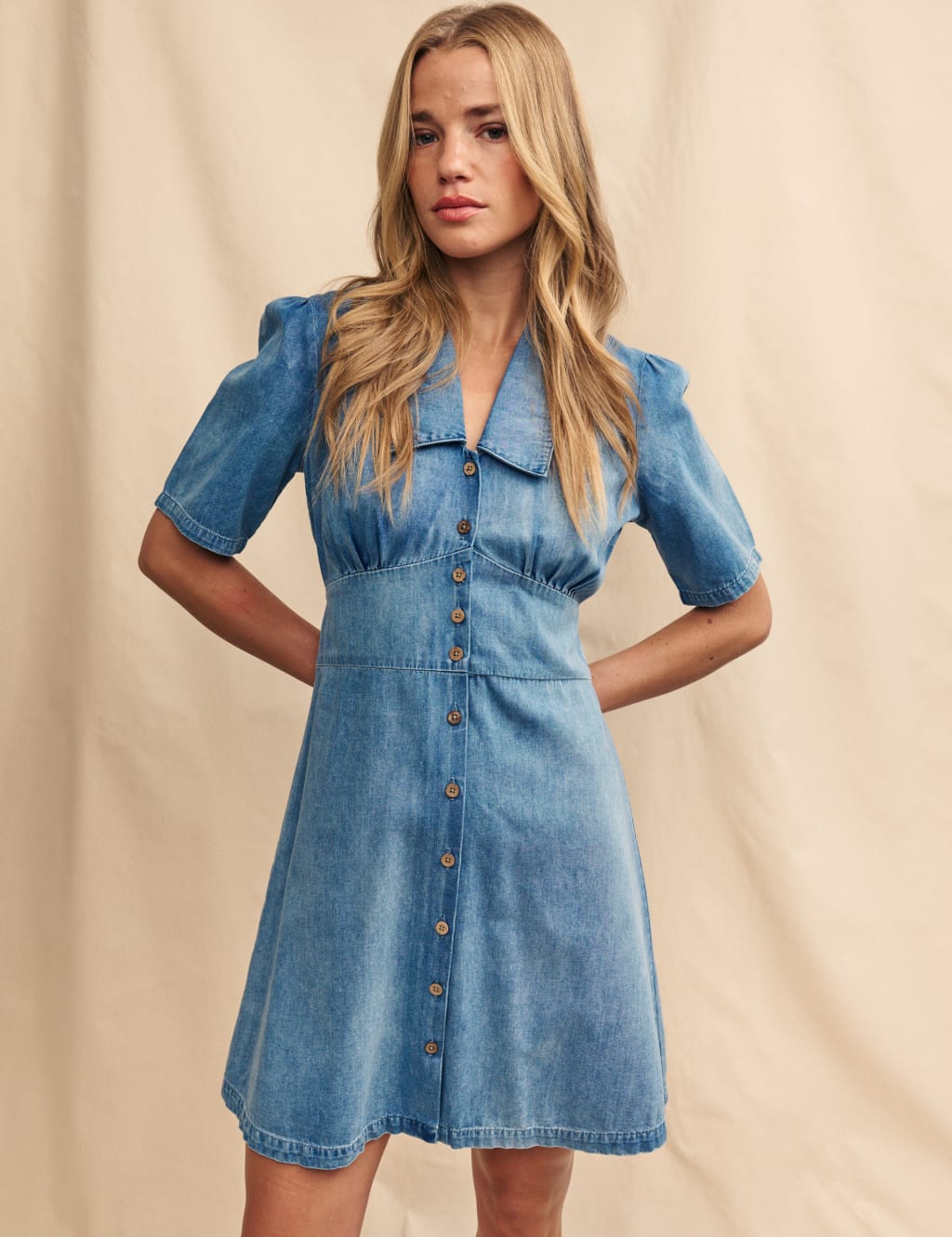 M and s pinafore dress top