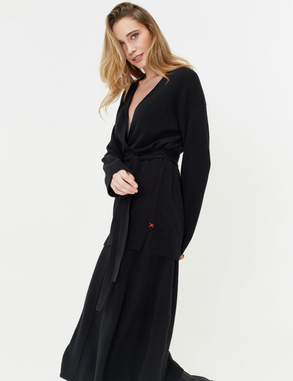 Belted longline cardigan 2025