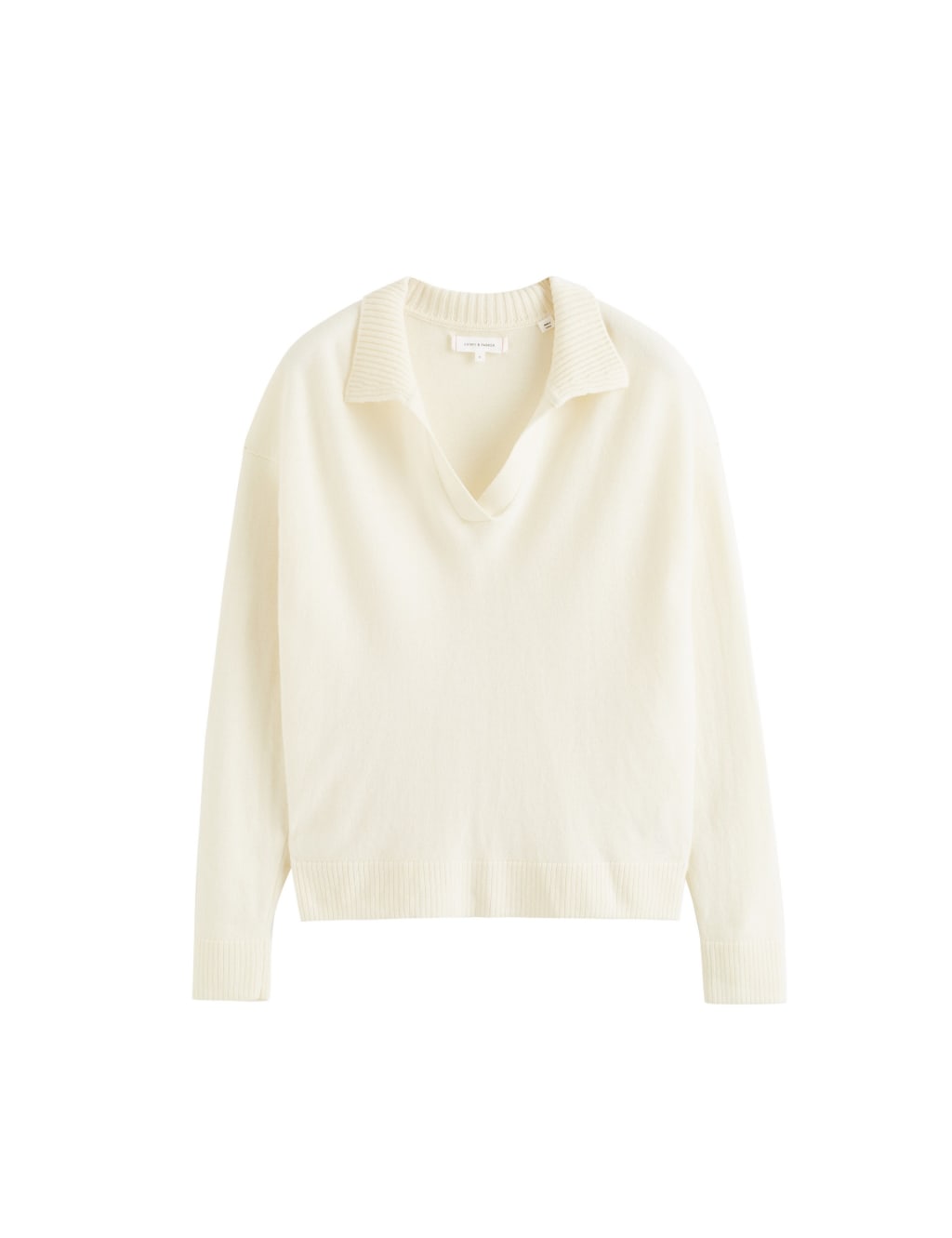 Wool Rich Collared Jumper with Cashmere 2 of 4