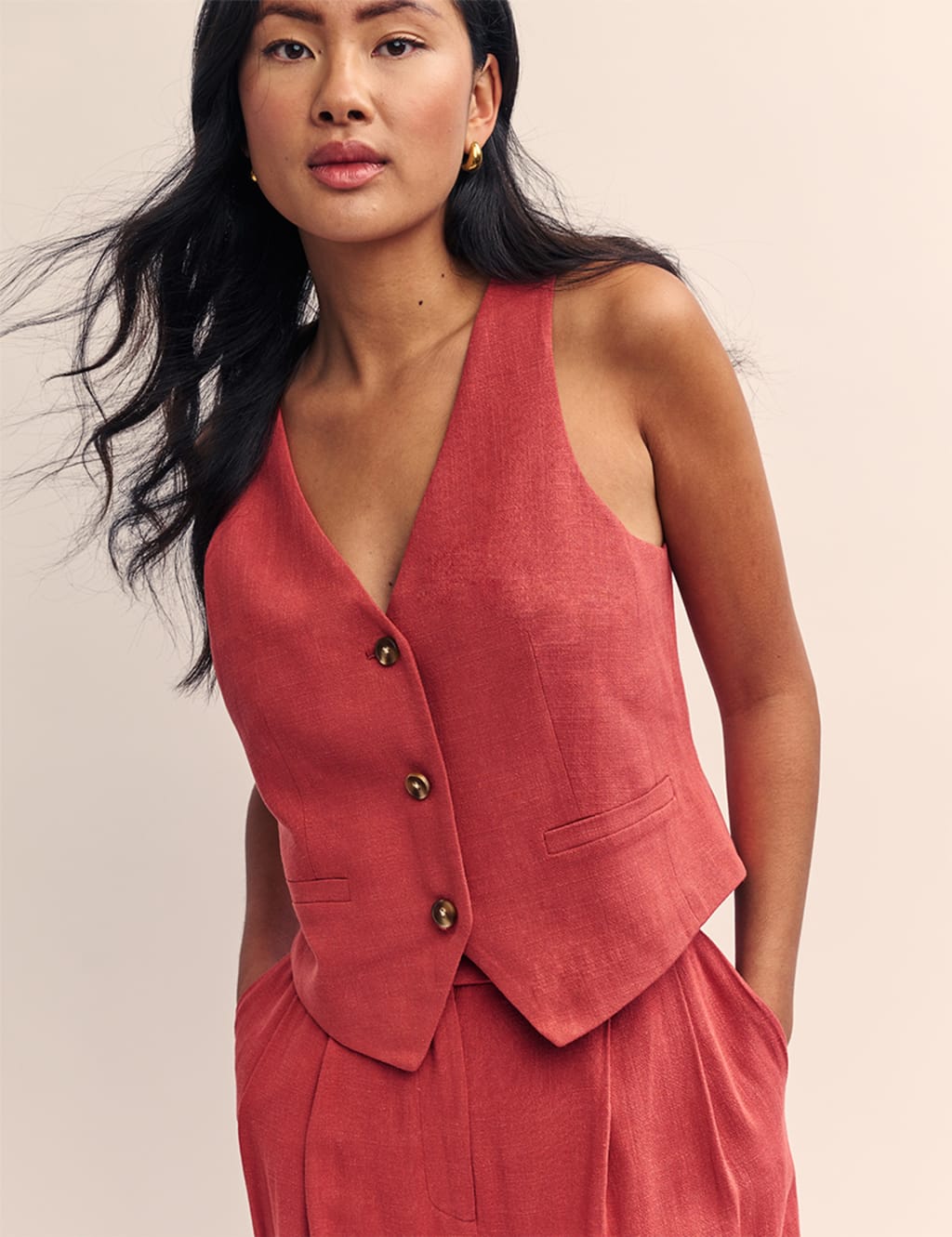 Red waistcoat child hot sale