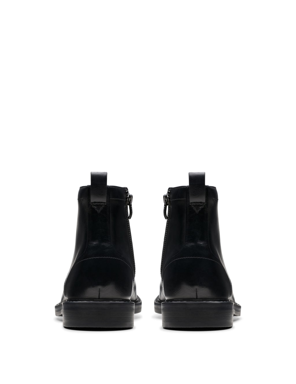 Leather Side Zip Casual Boots 5 of 7