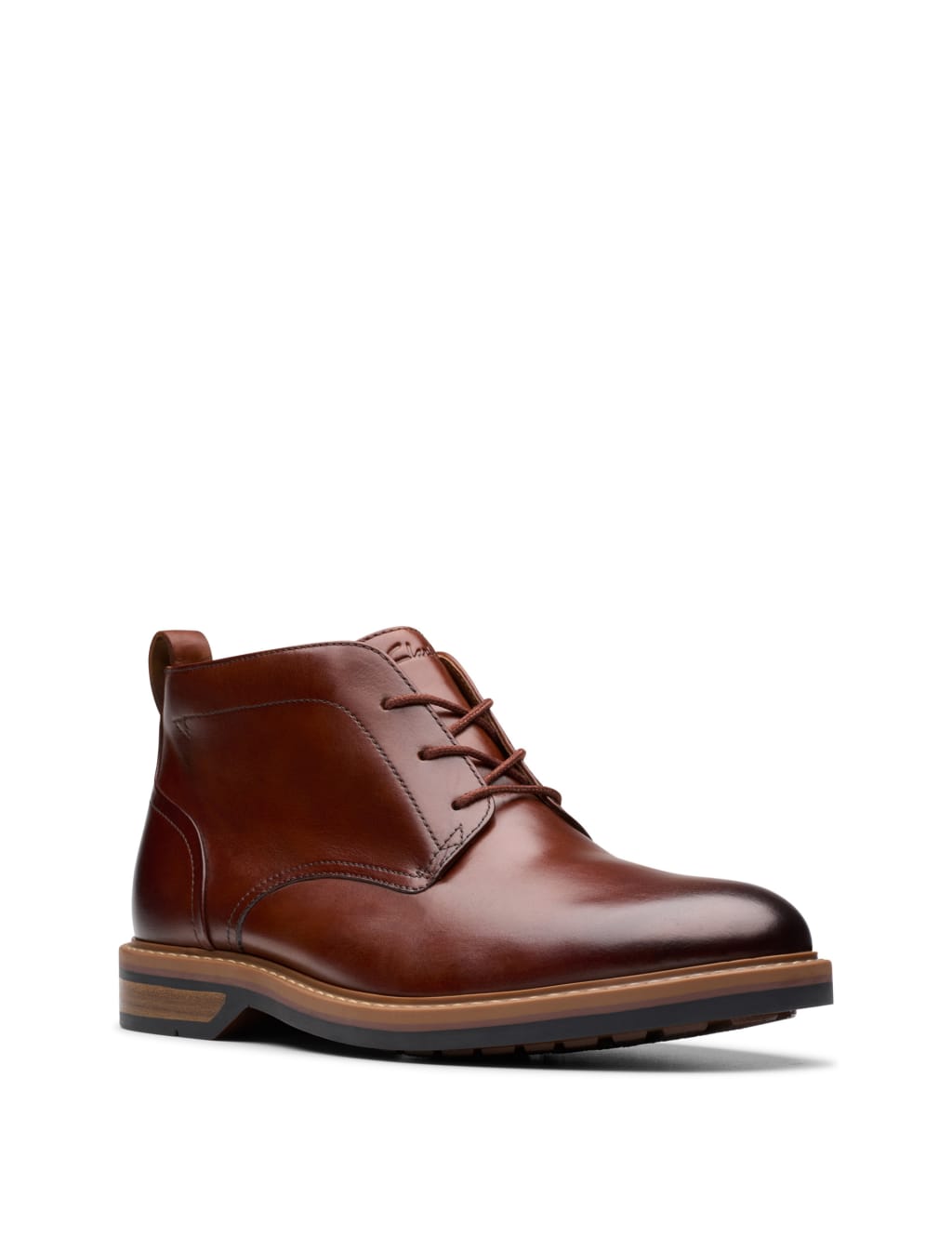 Leather Chukka Boots Clarks M S
