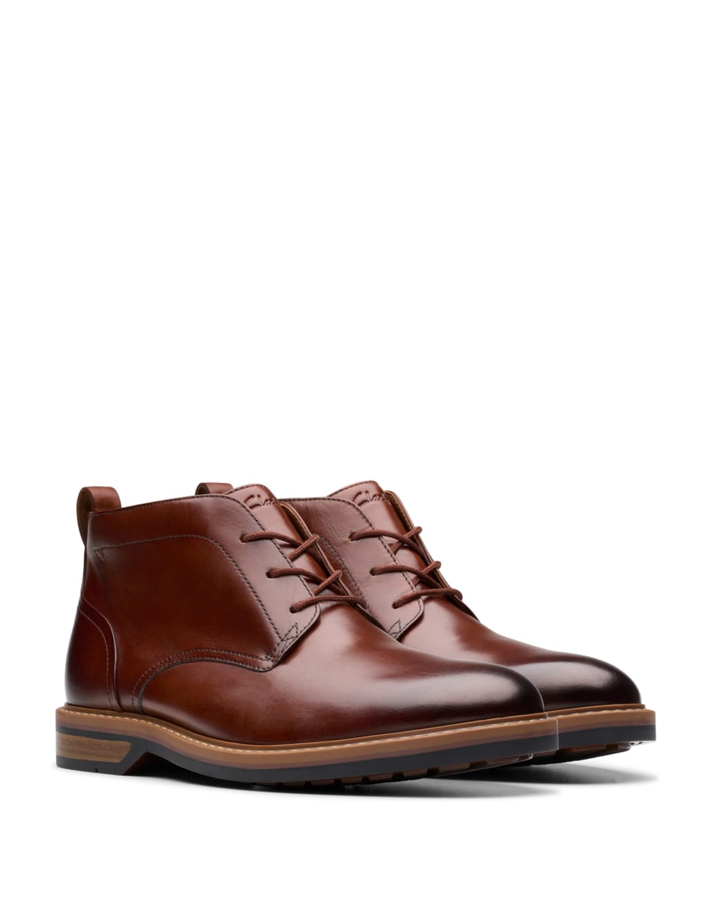 Leather boots clarks shop