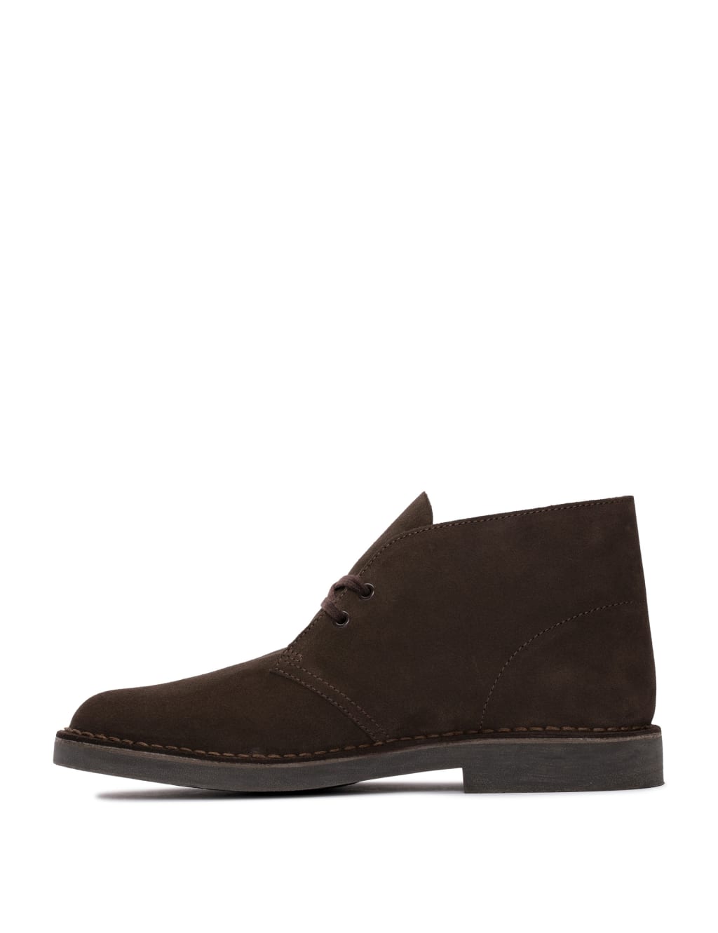 Brown suede clarks store