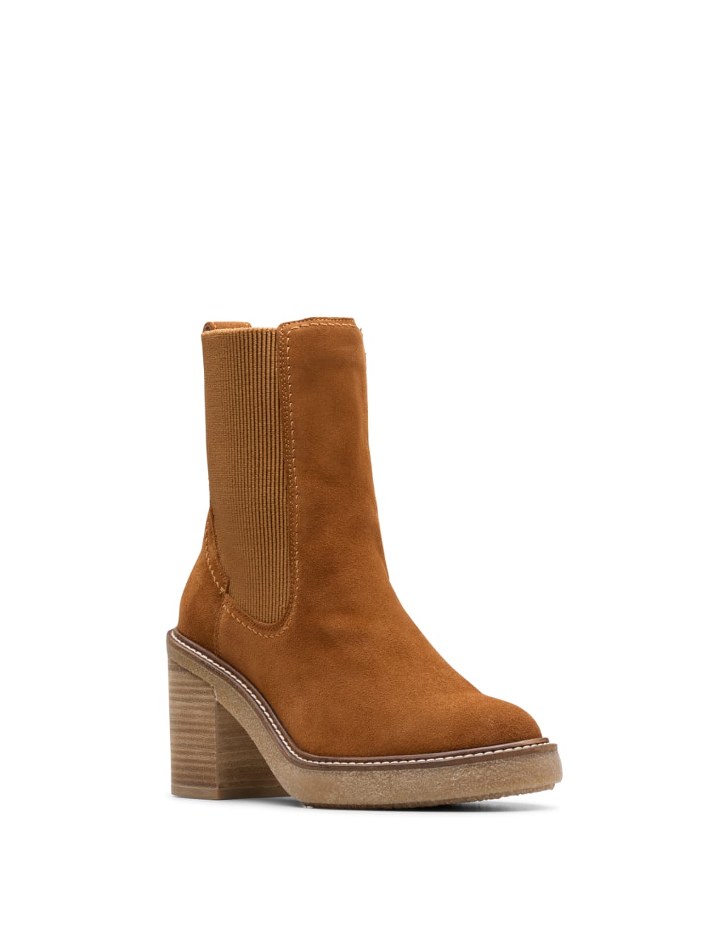 Clarks suede chelsea boots womens cheap