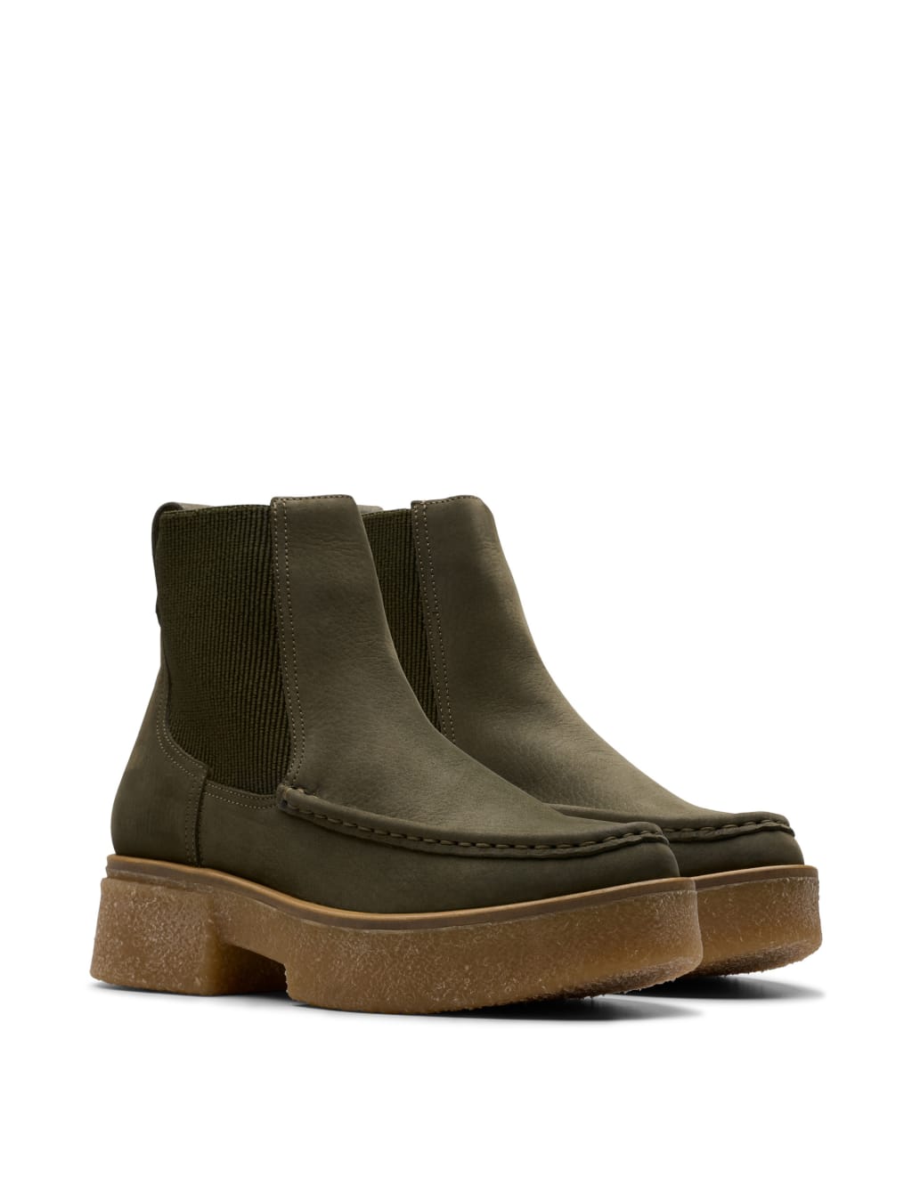 Platform leather chelsea boots outlet