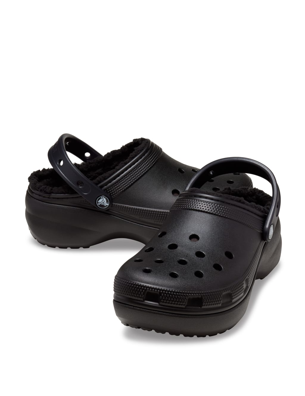 Classic Platform Faux Fur Lined Clog