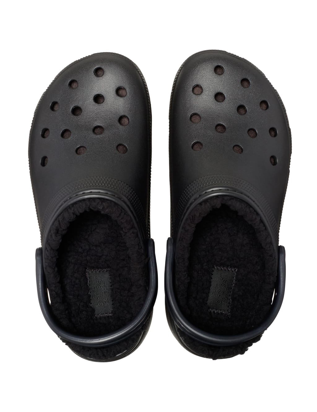 Crocs classic fuzz lined adult clogs hotsell