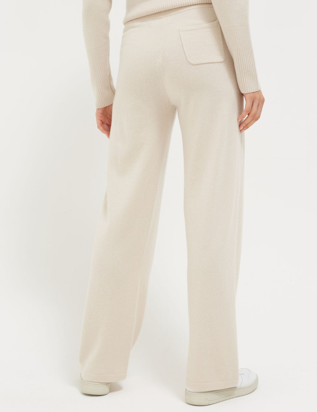 Pure Cashmere Wide Leg Joggers 3 of 3