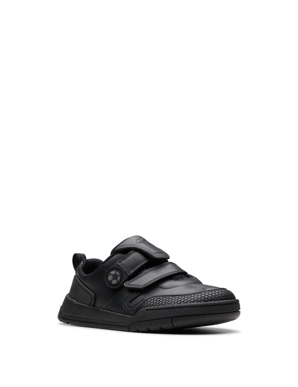 Kids' Leather Riptape Trainers (10 Small - 2½ Large) 7 of 8