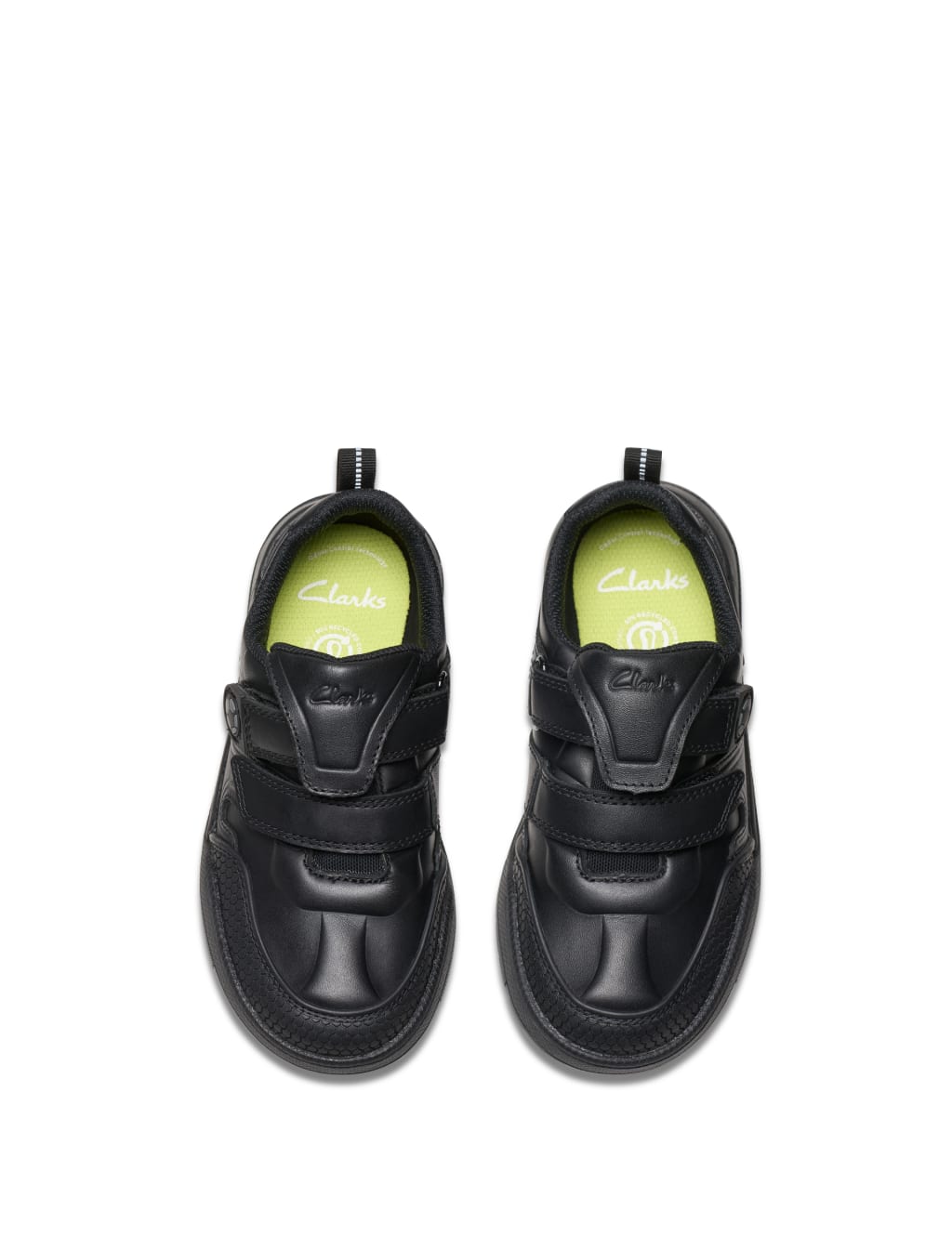 Kids' Leather Riptape Trainers (10 Small - 2½ Large) 2 of 8
