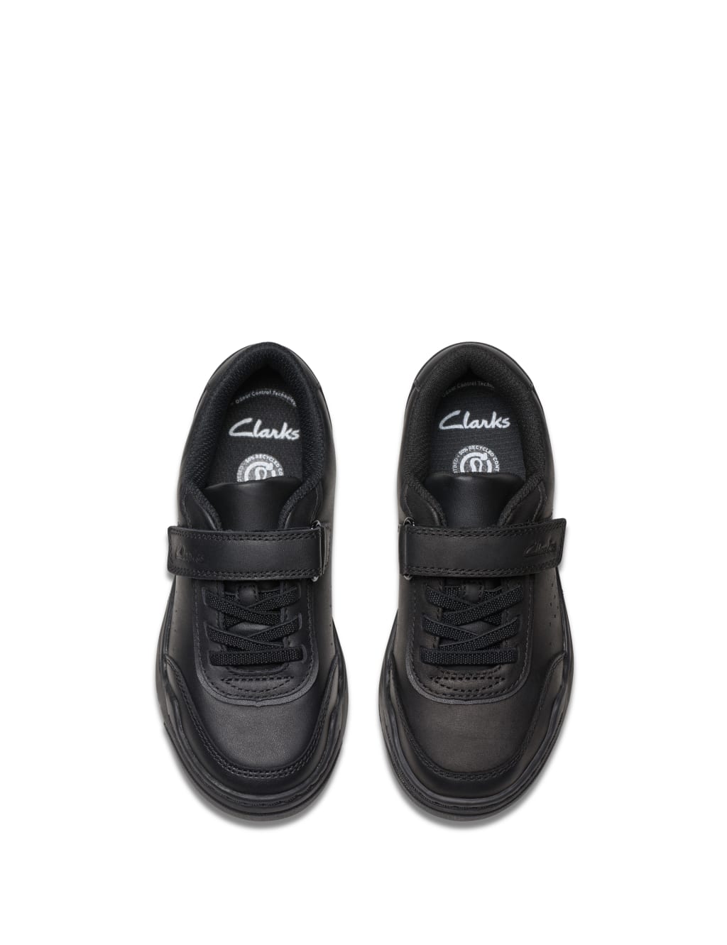 Kids' Leather Riptape Trainers (7 Small - 12.5 Small) 2 of 7