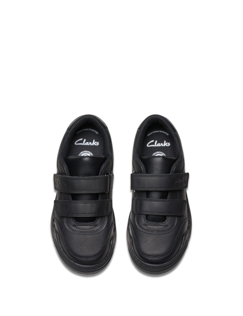 Kids' Leather Riptape Trainers (7 Small - 12.5 Small) 2 of 7