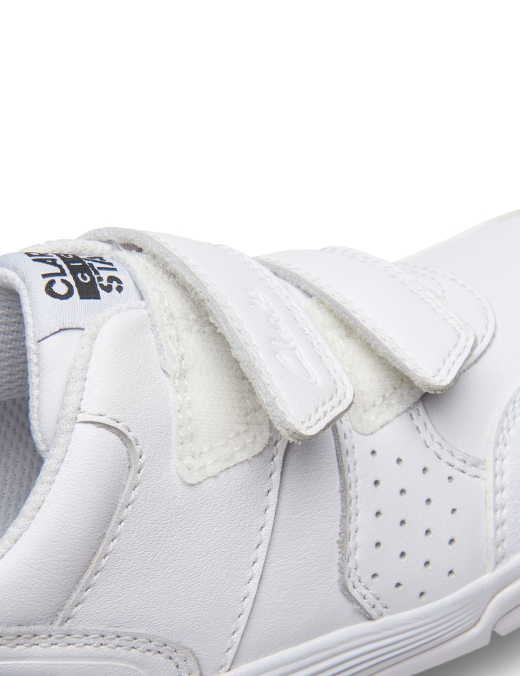 Kids' Leather Riptape Trainers (7 Small - 2.5 Large) 8 of 8