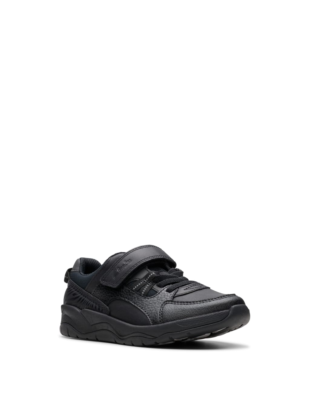 Kids' Leather Riptape Trainers (7 Small - 4 Large) 6 of 8