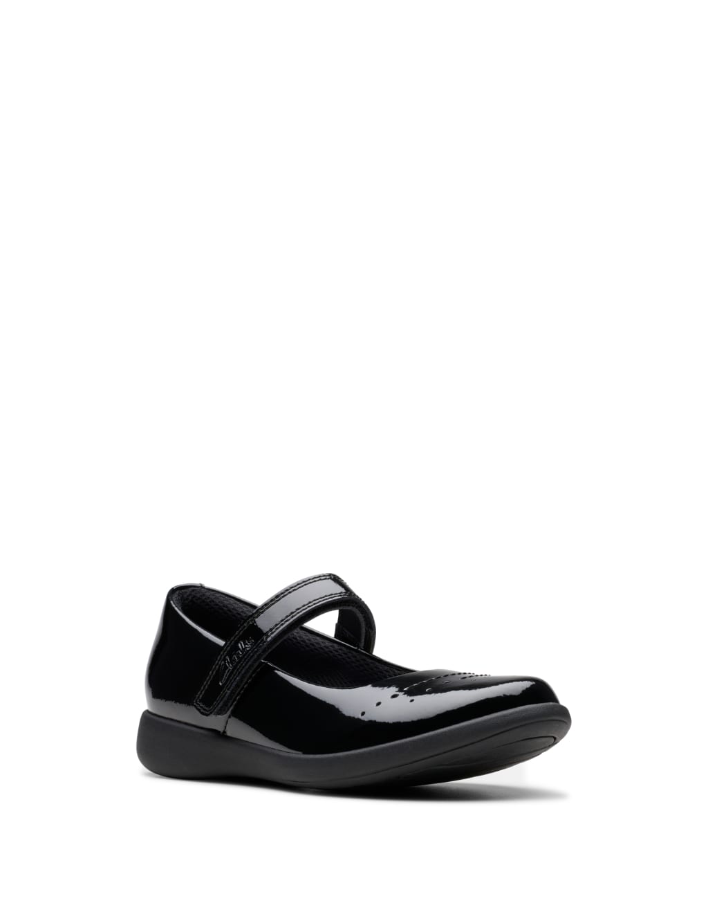 Kids' Patent Leather Riptape Mary Jane Shoes (10 Small - 2.5 Large) 7 of 8
