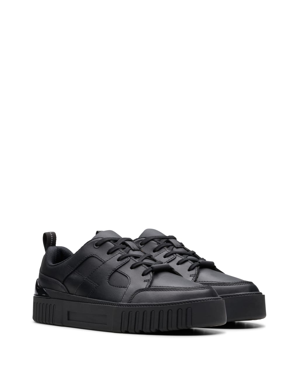 Kids' Leather Trainers (3 Large - 8 Large) 5 of 7