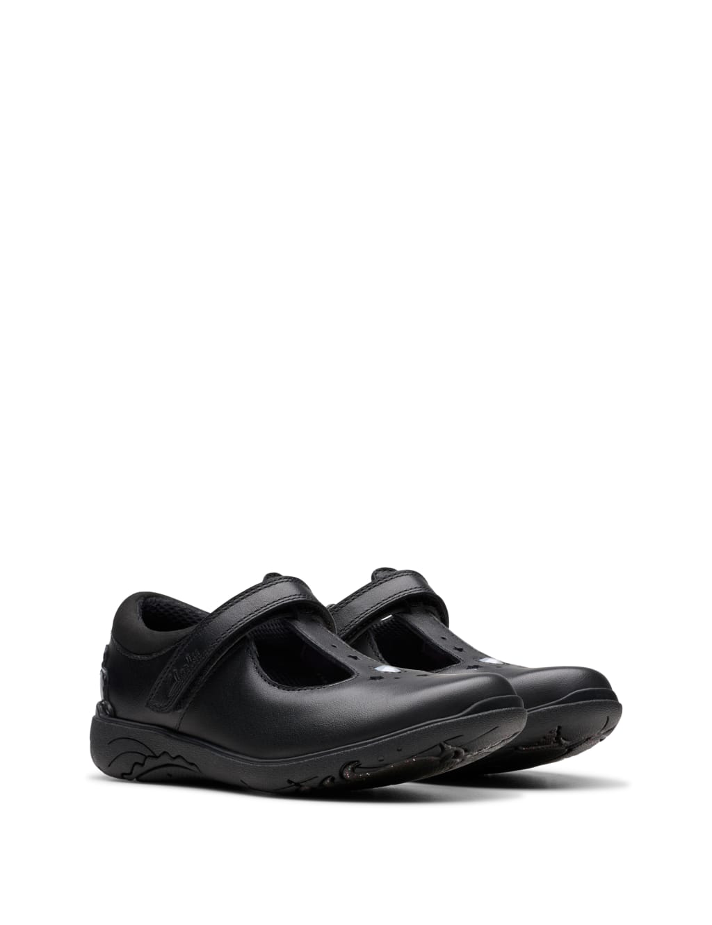 Kids' Leather T Bar Shoes (8 Small - 2½ Large) 5 of 8