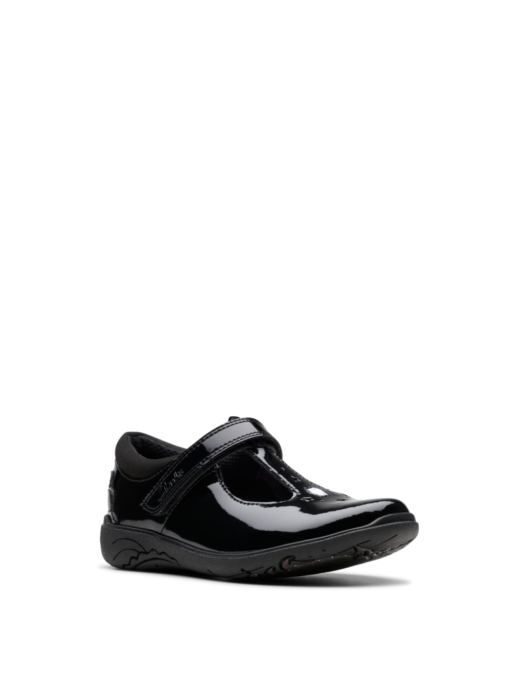 Kids' Leather Riptape T Bar Shoes (7 Small - 2½ Large) 7 of 8