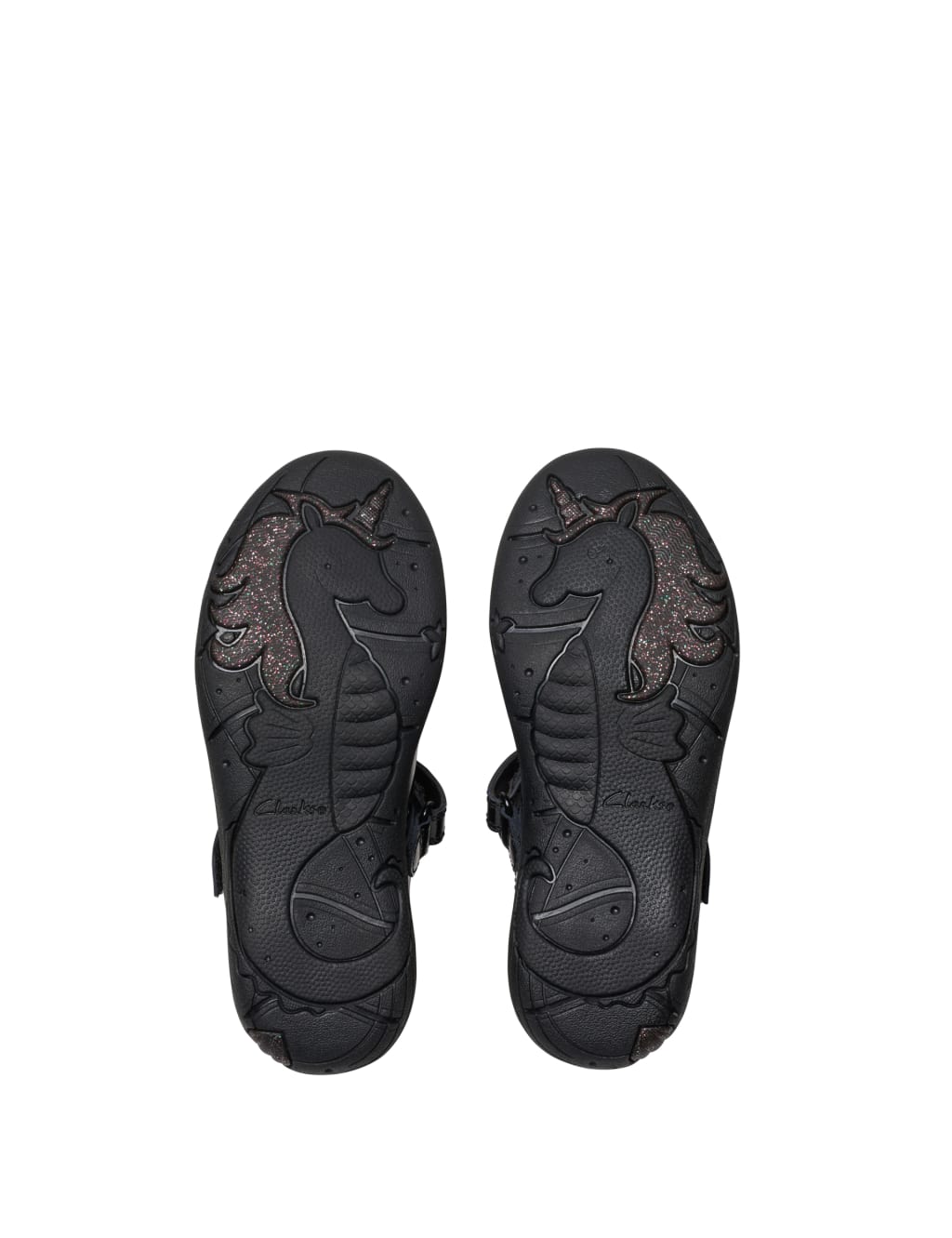 Kids' Leather Riptape T Bar Shoes (7 Small - 2½ Large) 8 of 8