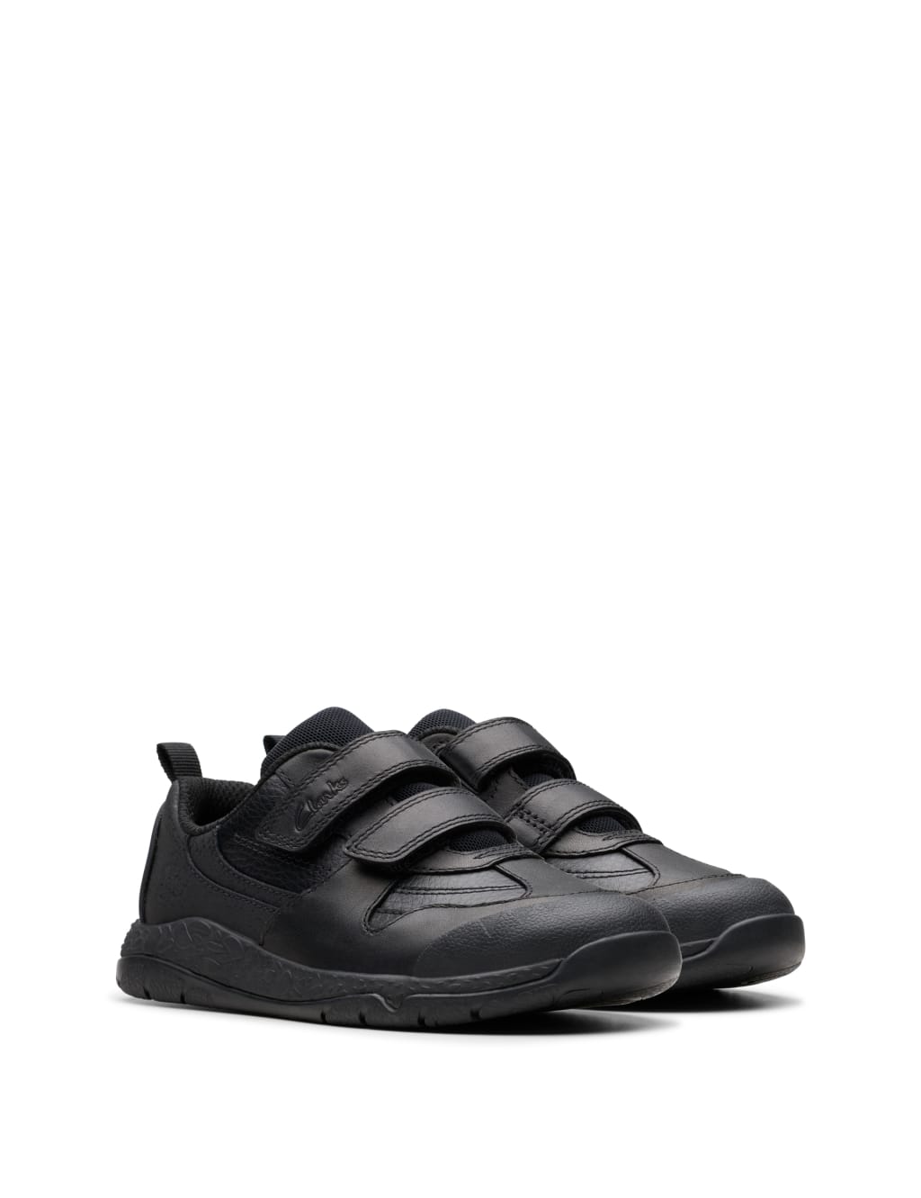 Kids' Leather Riptape Trainers (7 Small - 2.5 Large) 5 of 7