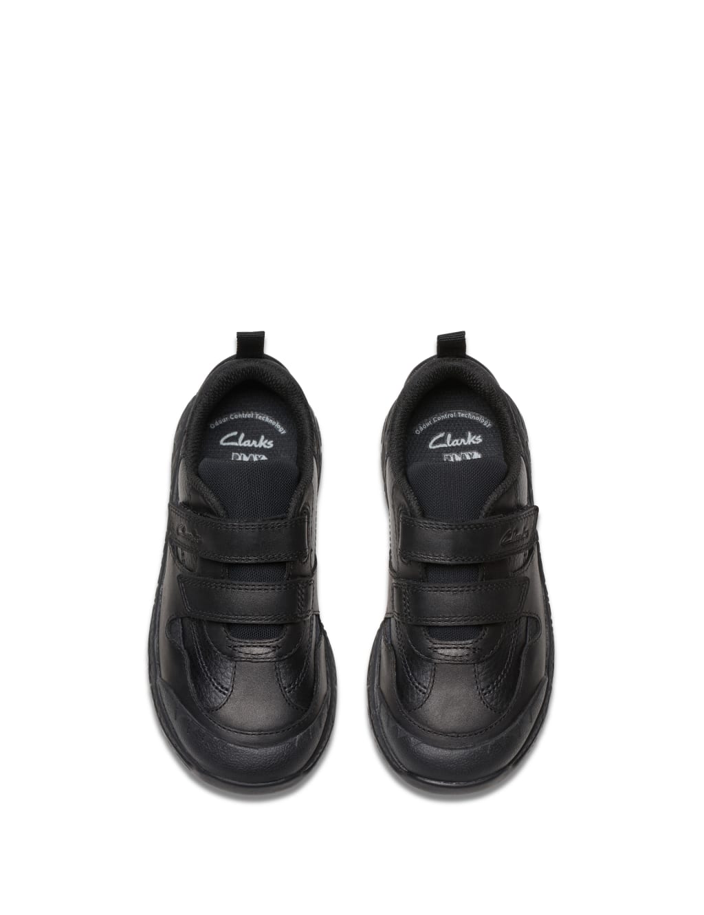 Kids' Leather Riptape Trainers (7 Small - 2.5 Large) 2 of 7