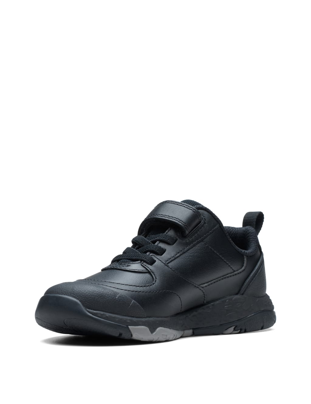 Kids' Leather Riptape Trainers (7 Small - 2.5 Large) 4 of 8