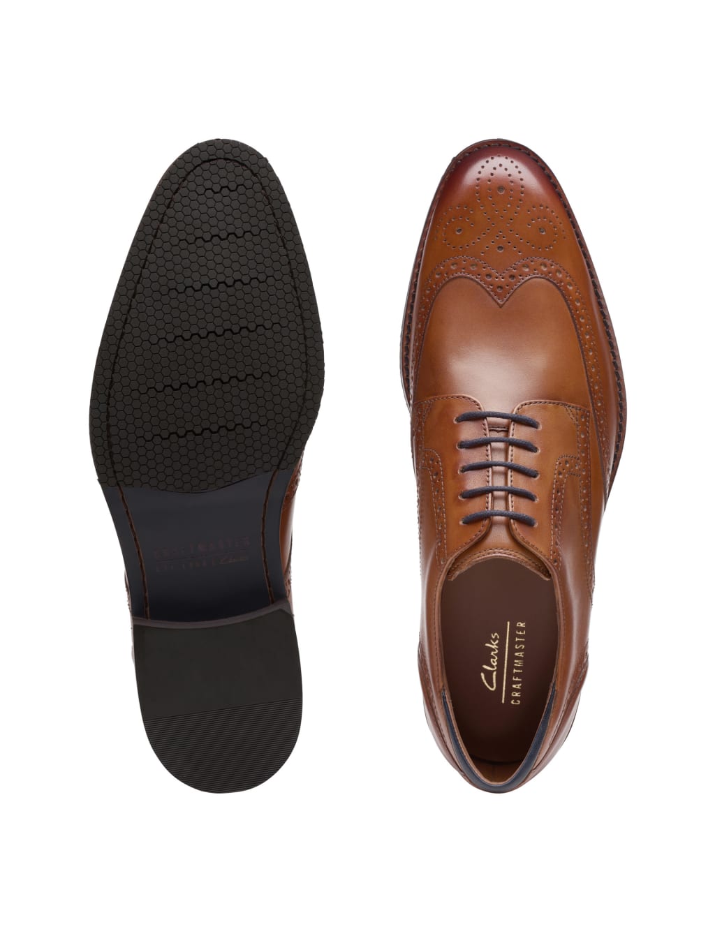 Wide Fit Leather Brogues 7 of 7