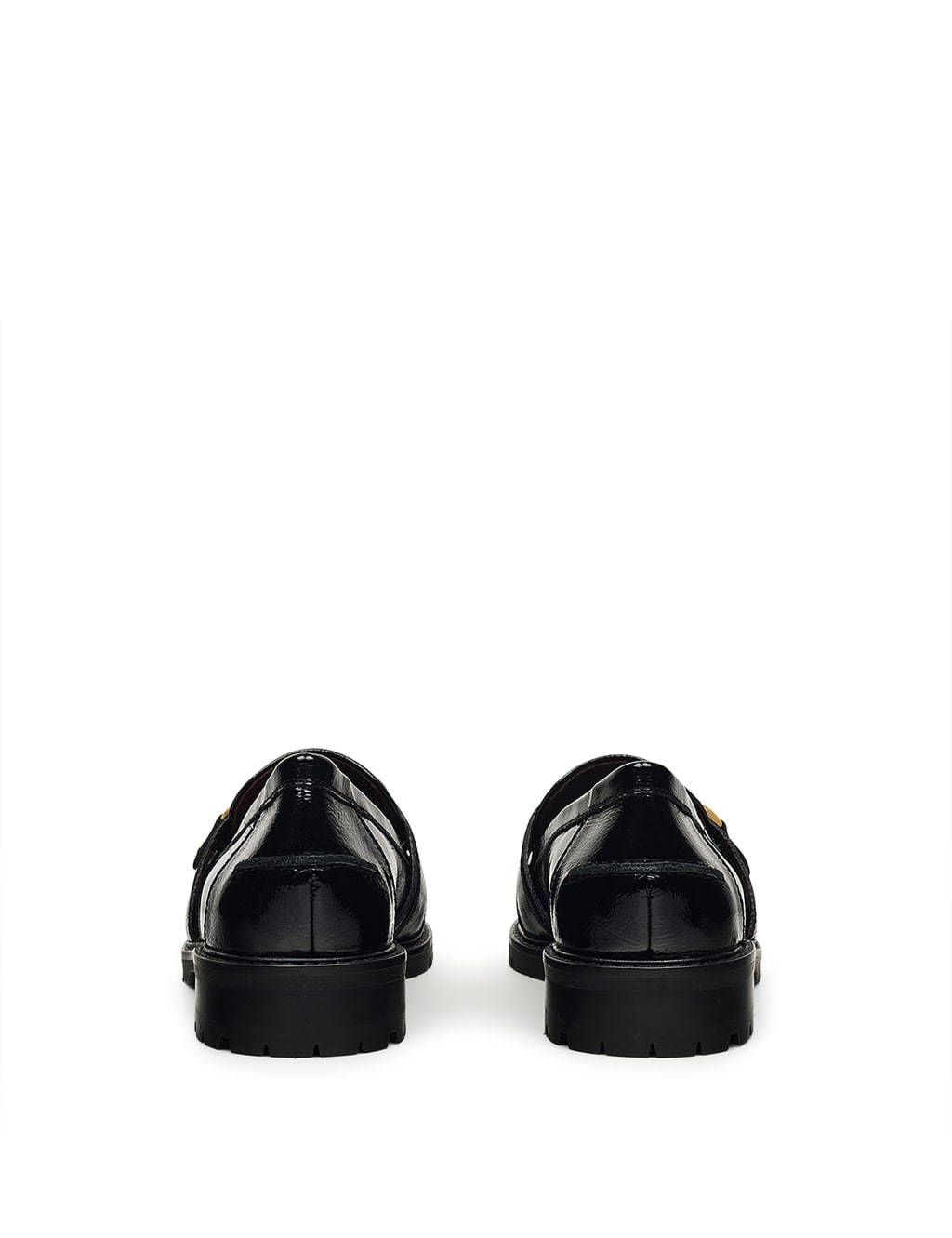 Linden Row Leather Chunky Loafers