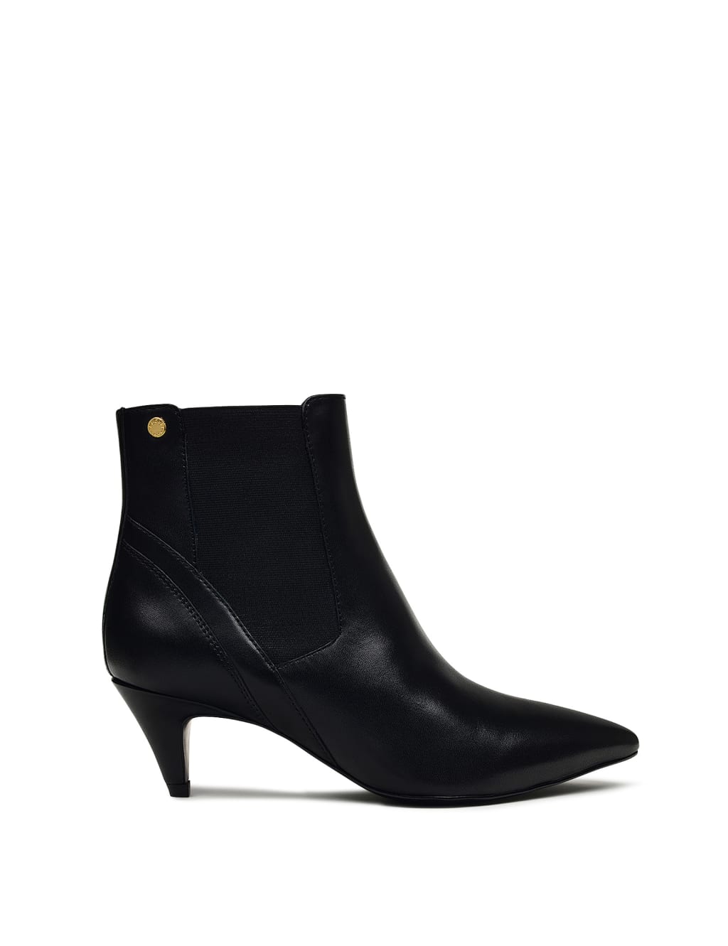 Black leather stiletto ankle boots new arrivals