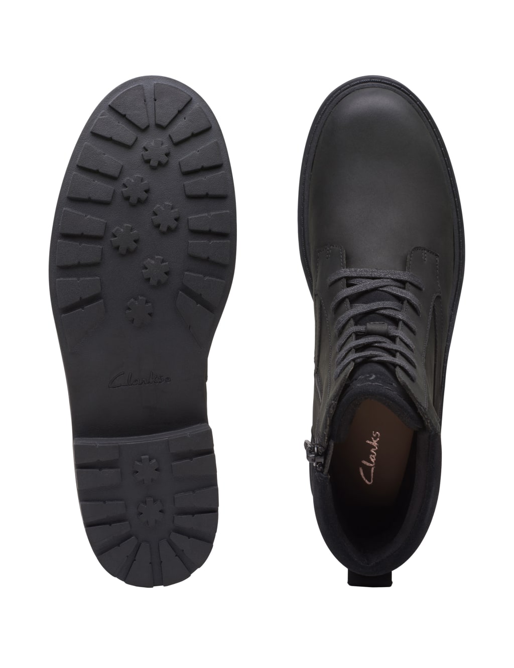 Clarks biker boots cheap