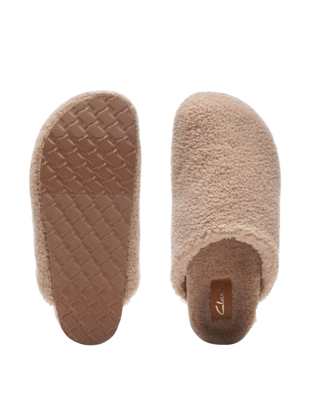 Sheepskin slippers clarks shop
