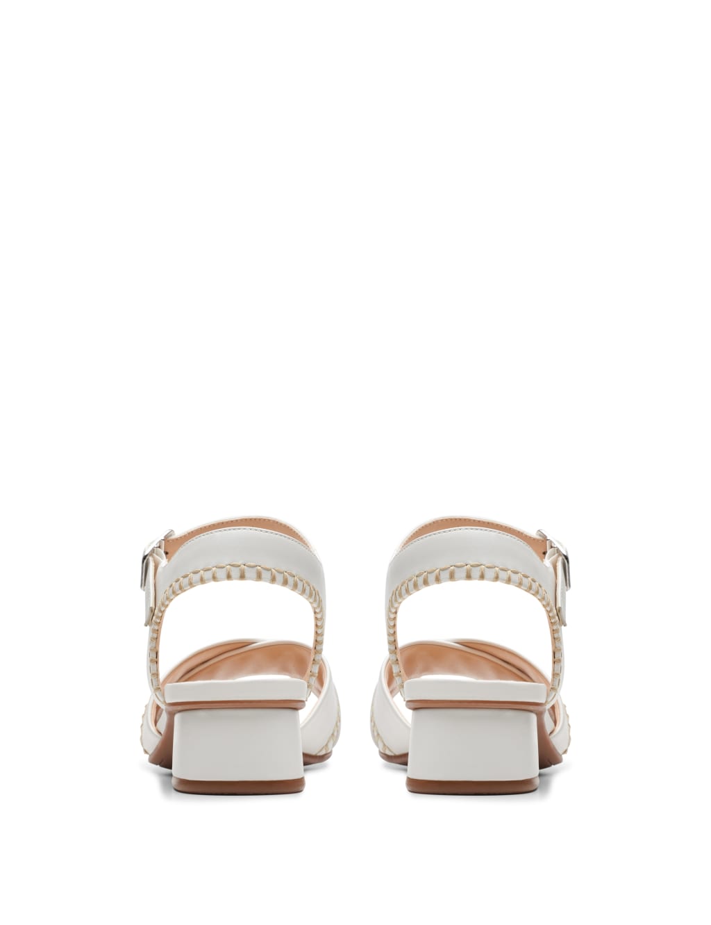 Buckle color block sandals on sale