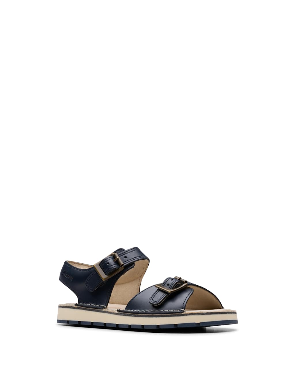 Leather Flat Sandals 3 of 7