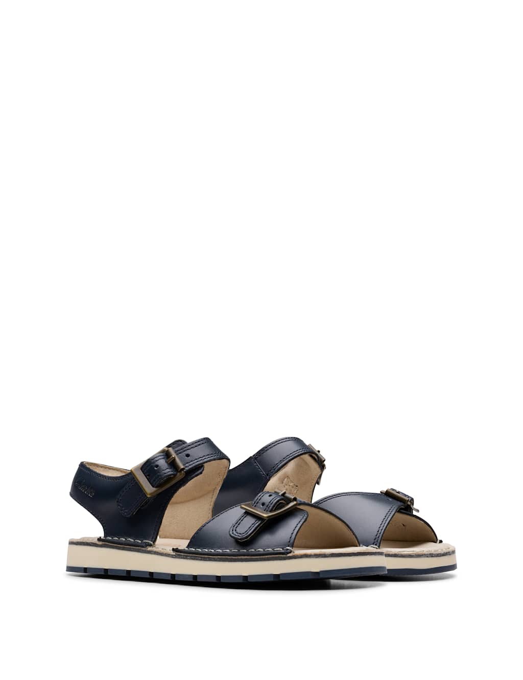 Leather Flat Sandals 4 of 7