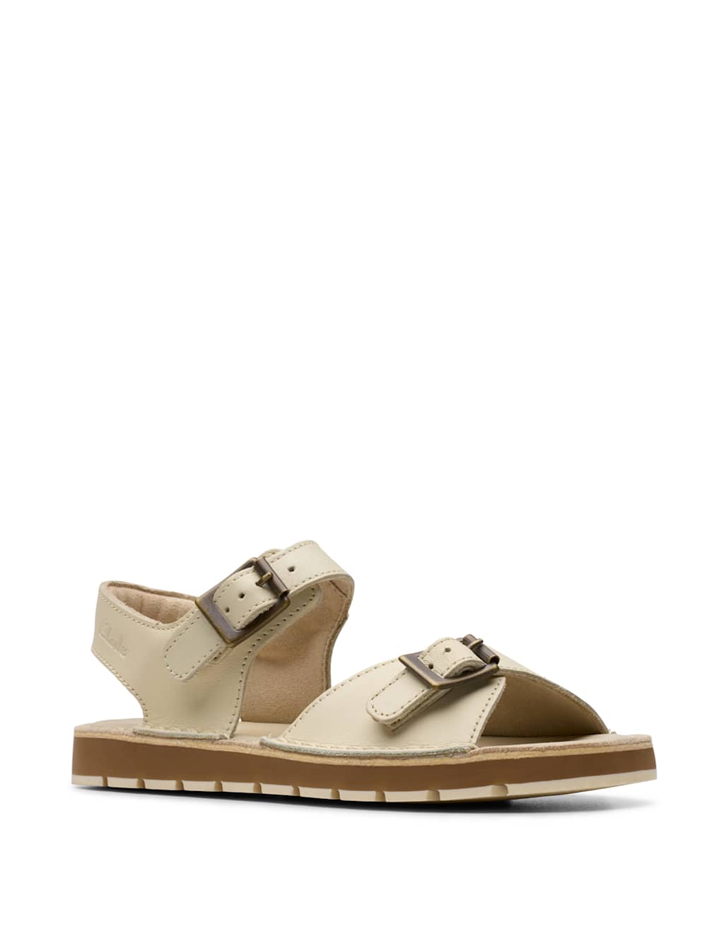 Leather Flat Sandals 3 of 7