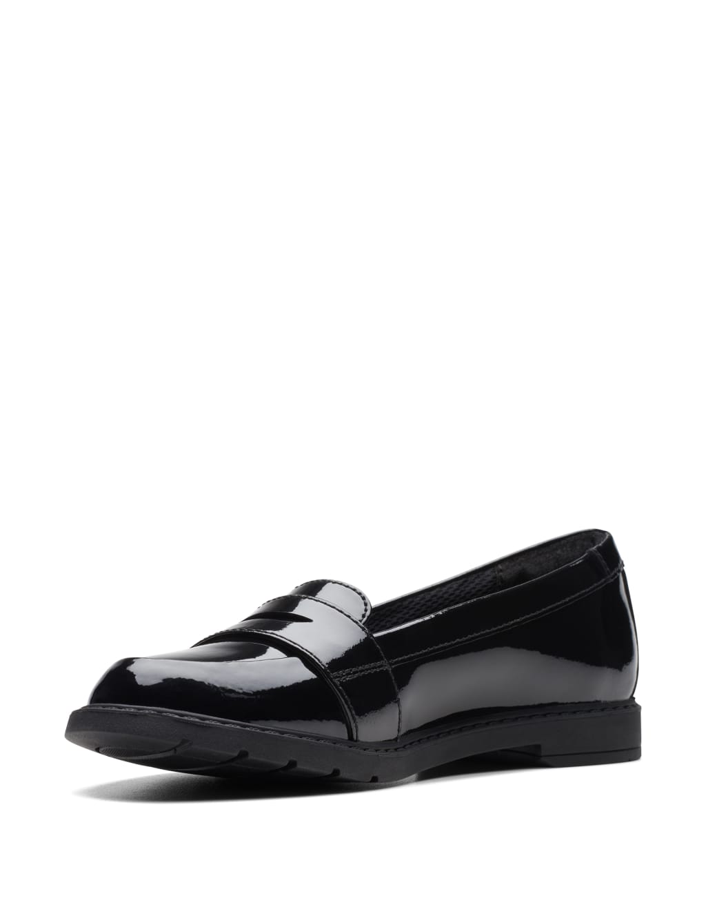 Kids' Patent Leather Slip-On Loafers (13 Small - 2½ Large) 3 of 8