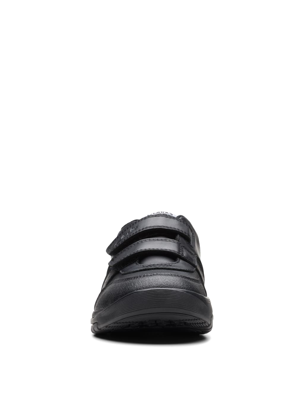Kids Leather Riptape Trainers 8 Small 2 Large Clarks M S