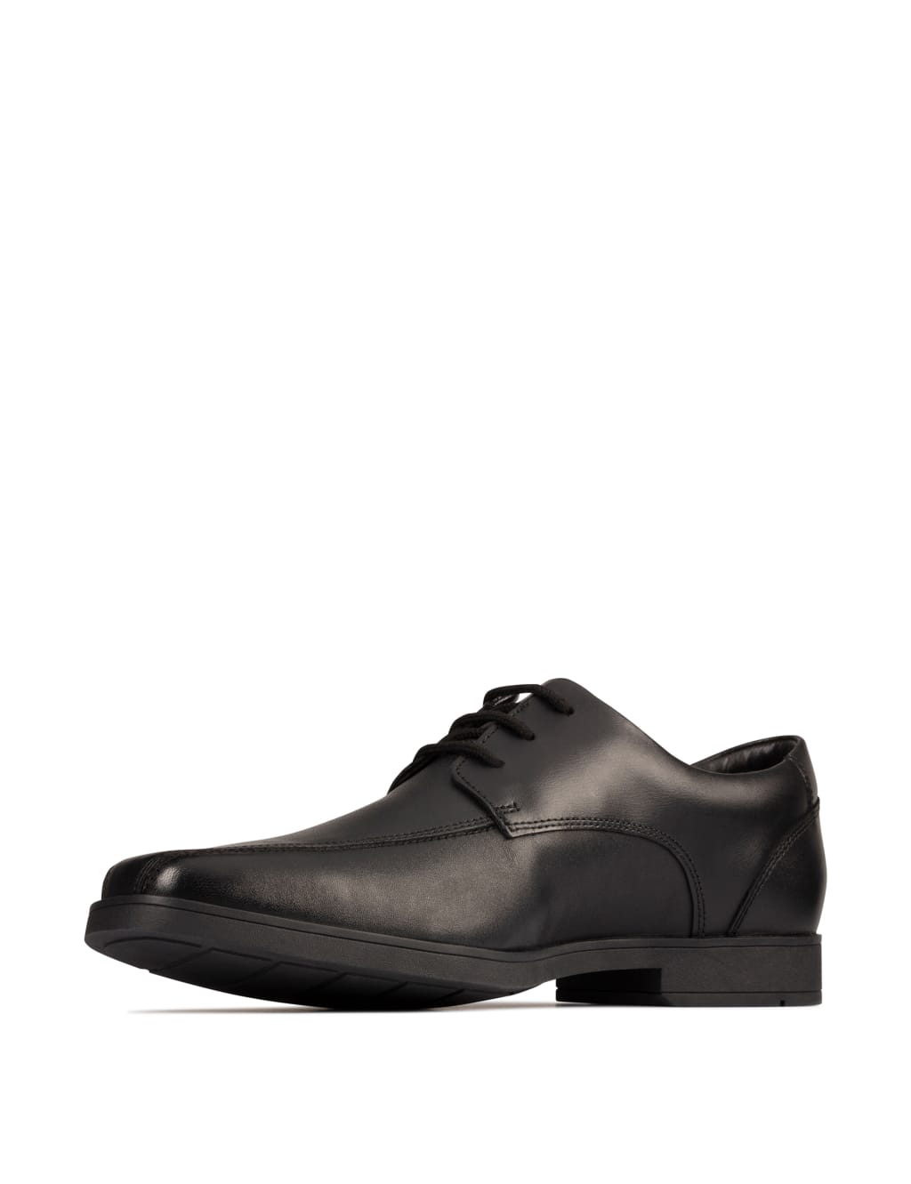 Kids' Leather Lace School Shoes (3 Small - 9 Small) 3 of 7