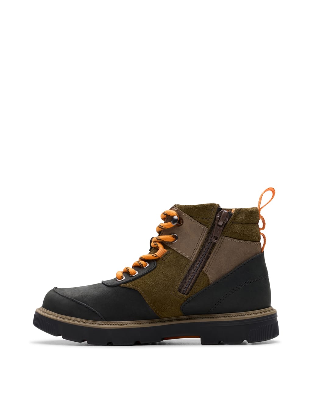 Kids' Leather Ankle Boots (10 Small - 7 Large) 3 of 7