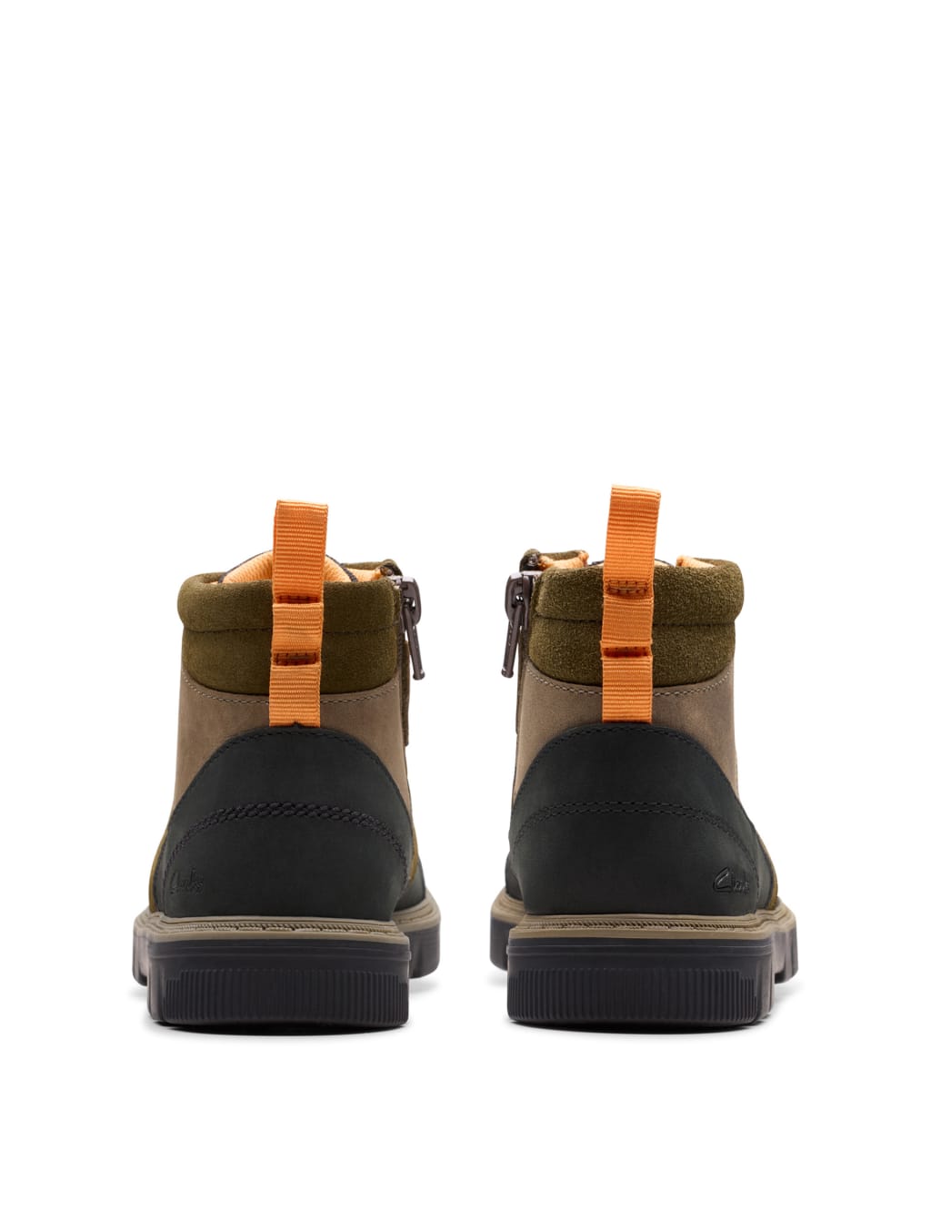 Kids' Leather Ankle Boots (10 Small - 7 Large) 5 of 7