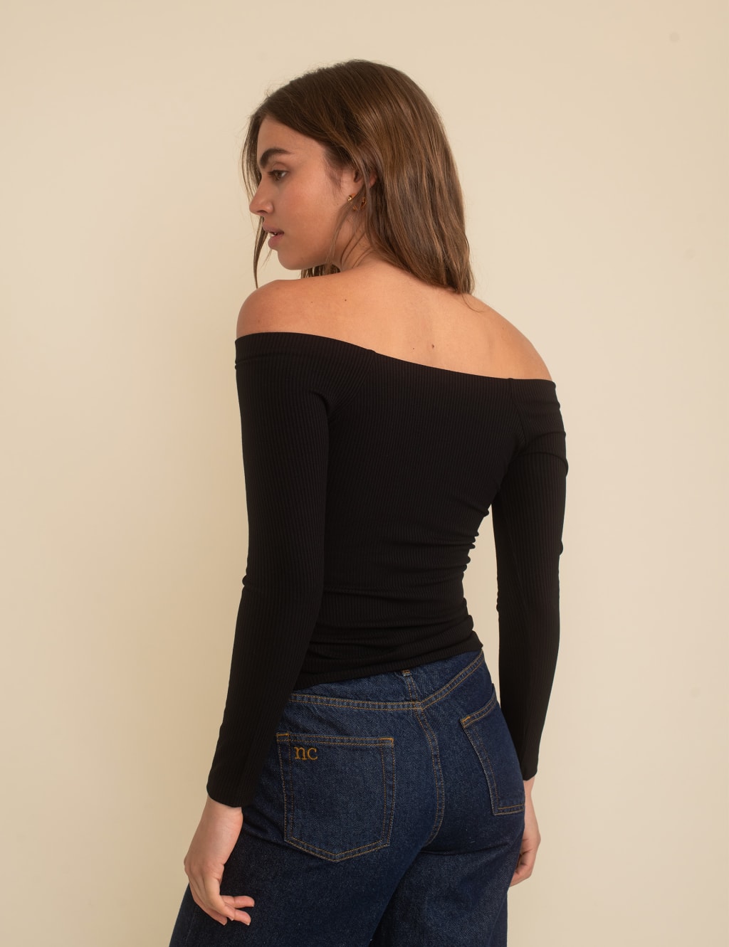 Ribbed Off The Shoulder Top | Nobody's Child | M&S