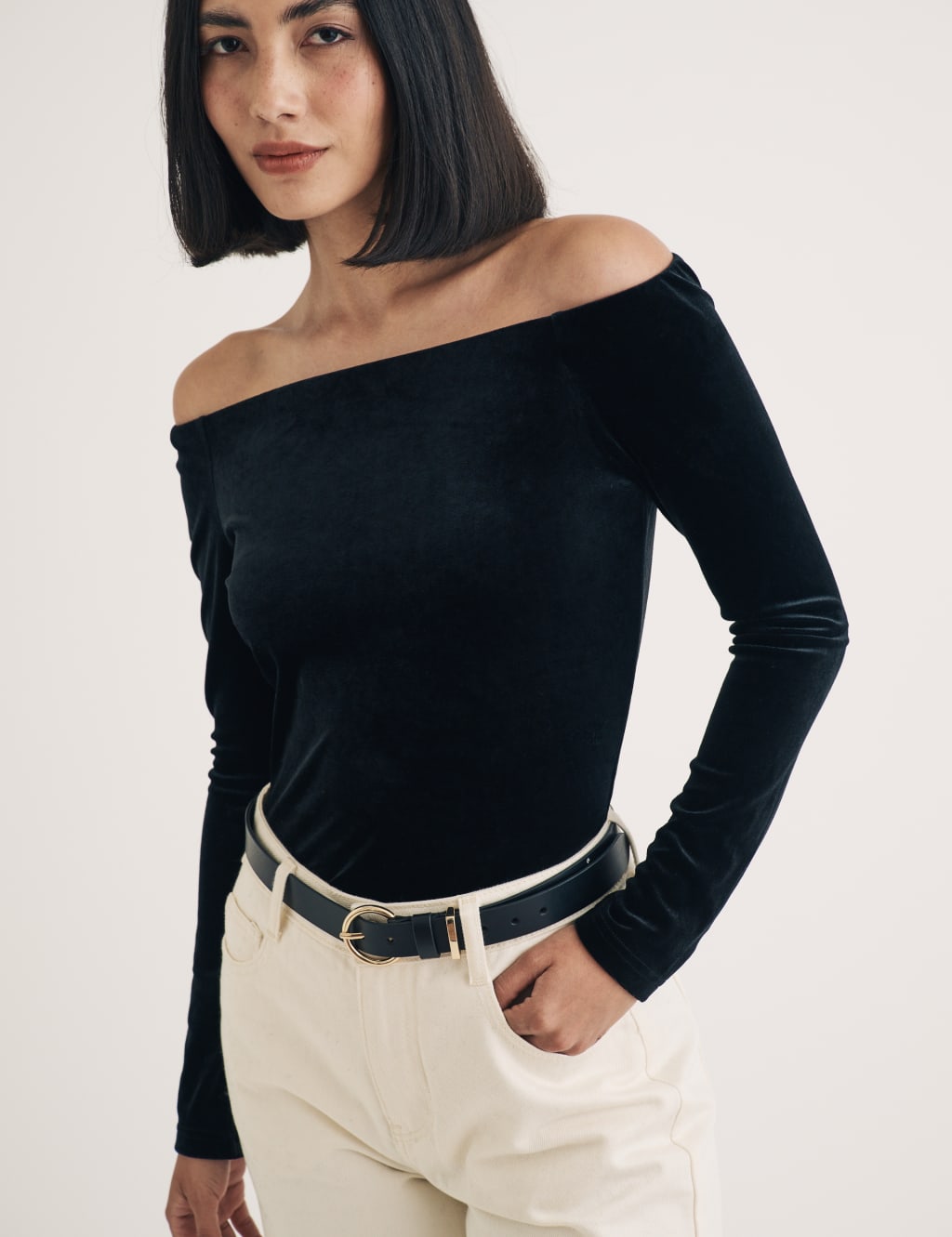 Womens bardot top top