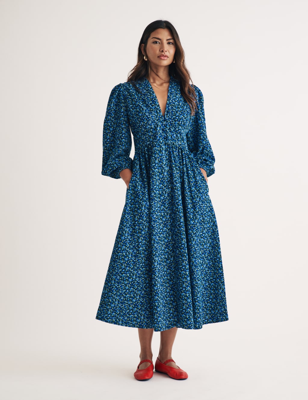 M&s ditsy floral dress hot sale