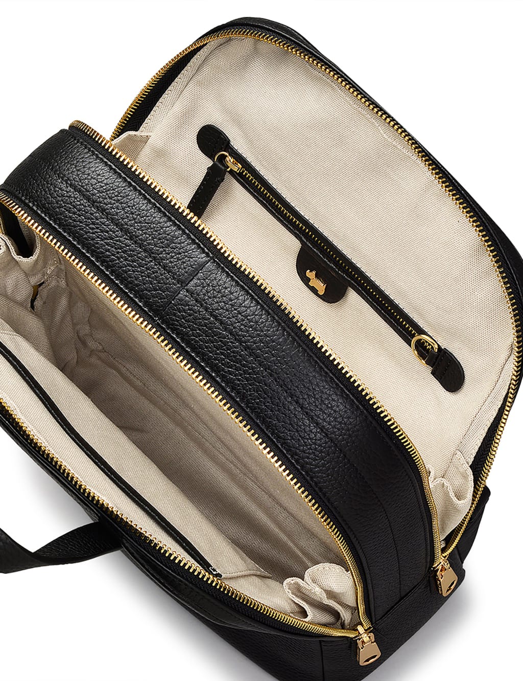 Dukes Place Icon Leather Zip Backpack 3 of 4