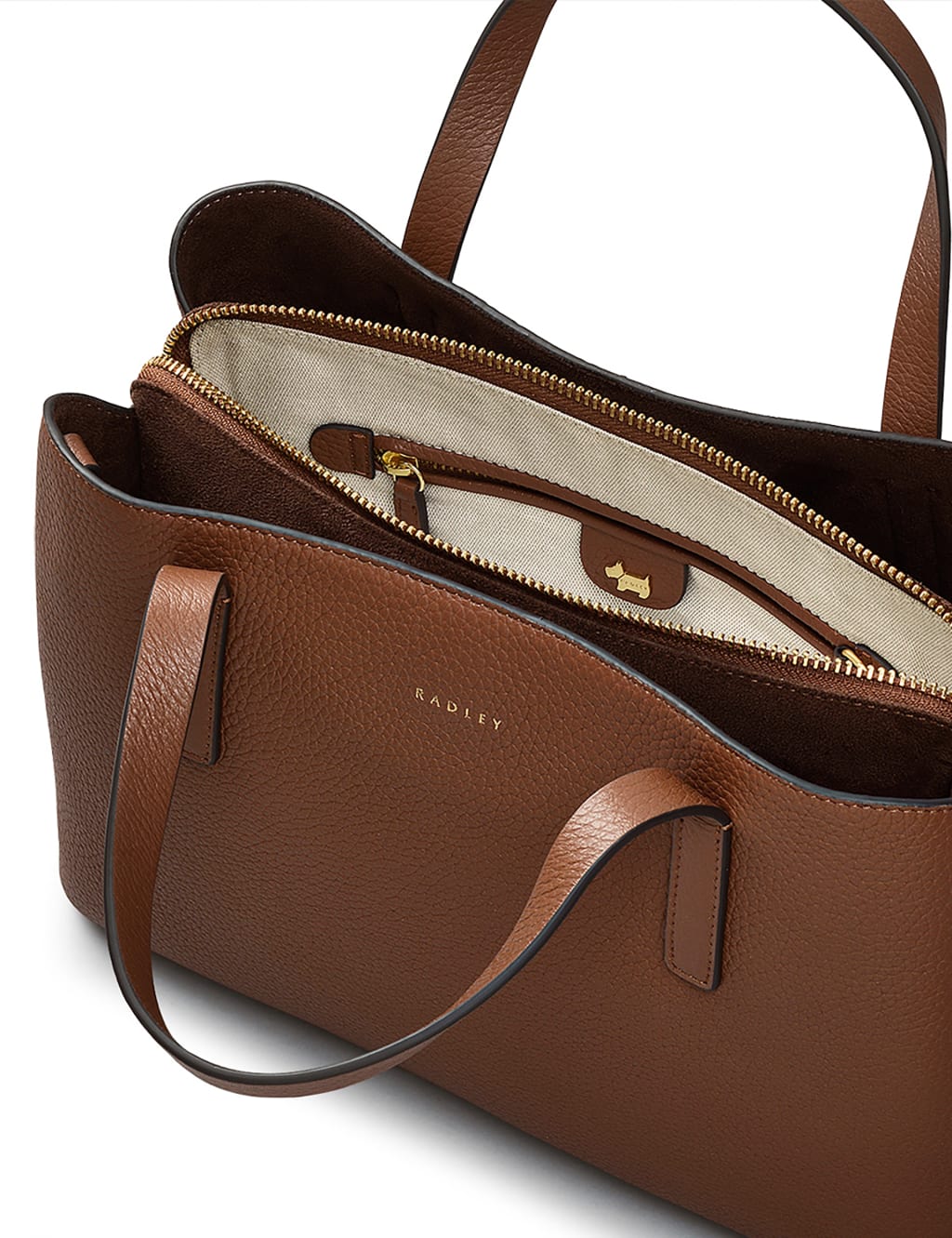 Dukes Place Icon Leather Grab Bag 3 of 4