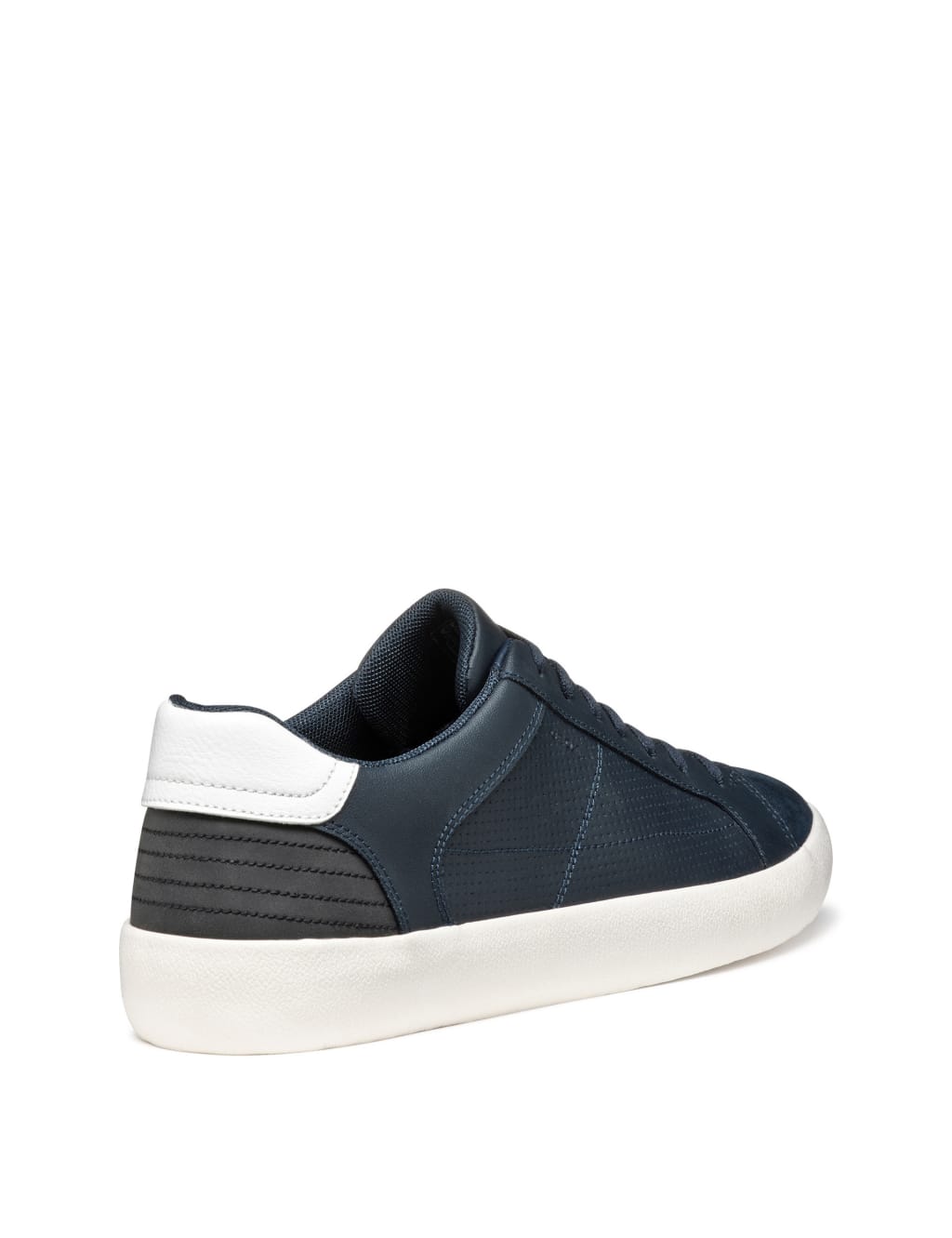 Wide Fit Leather Lace Up Trainers 4 of 6