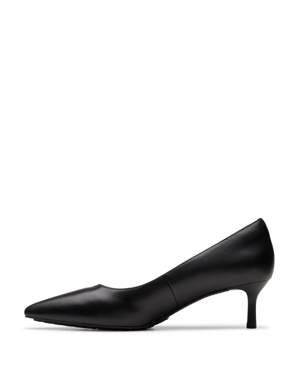 Clarks ladies kitten heel shoes hot sale