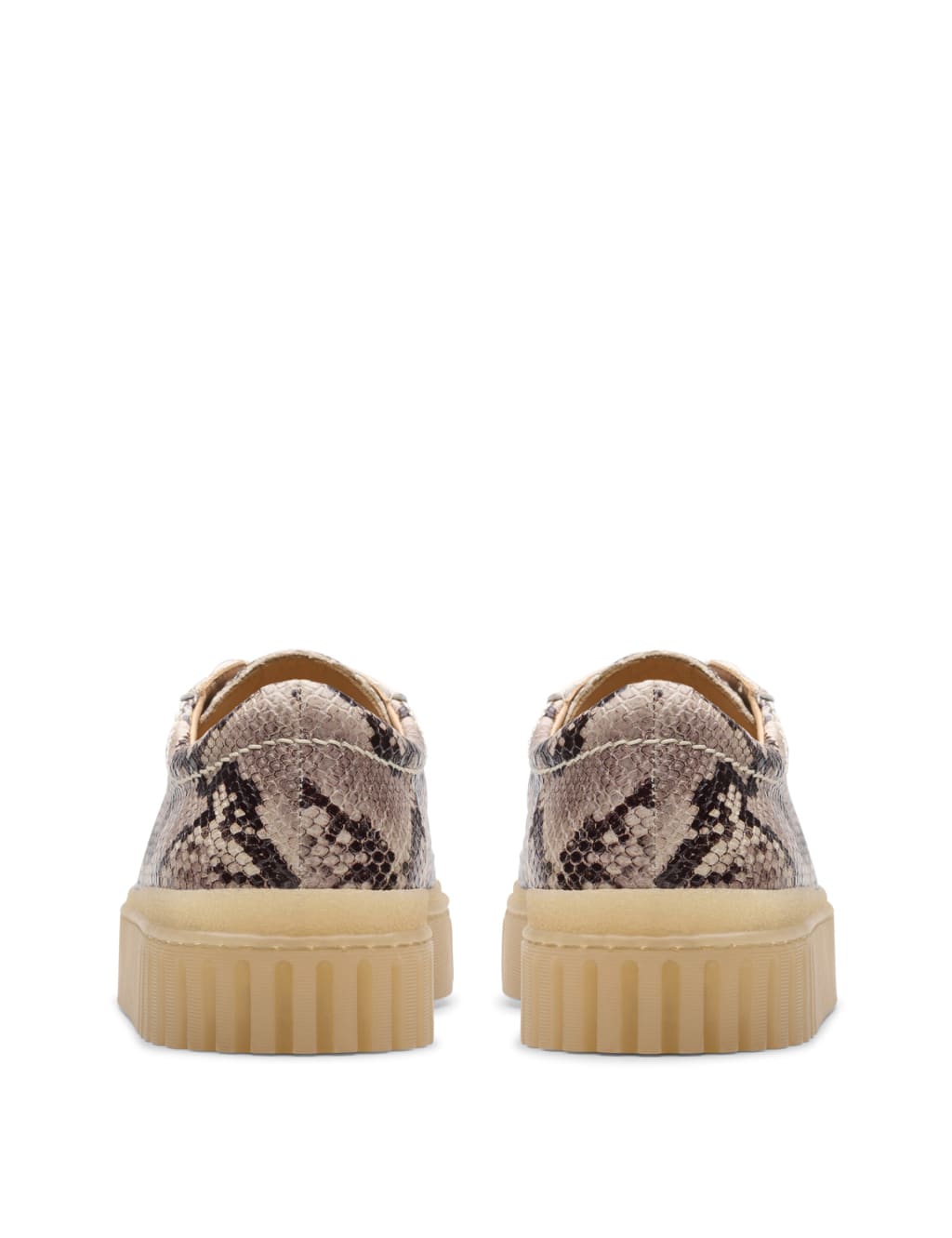 Clarks animal print trainers hot sale