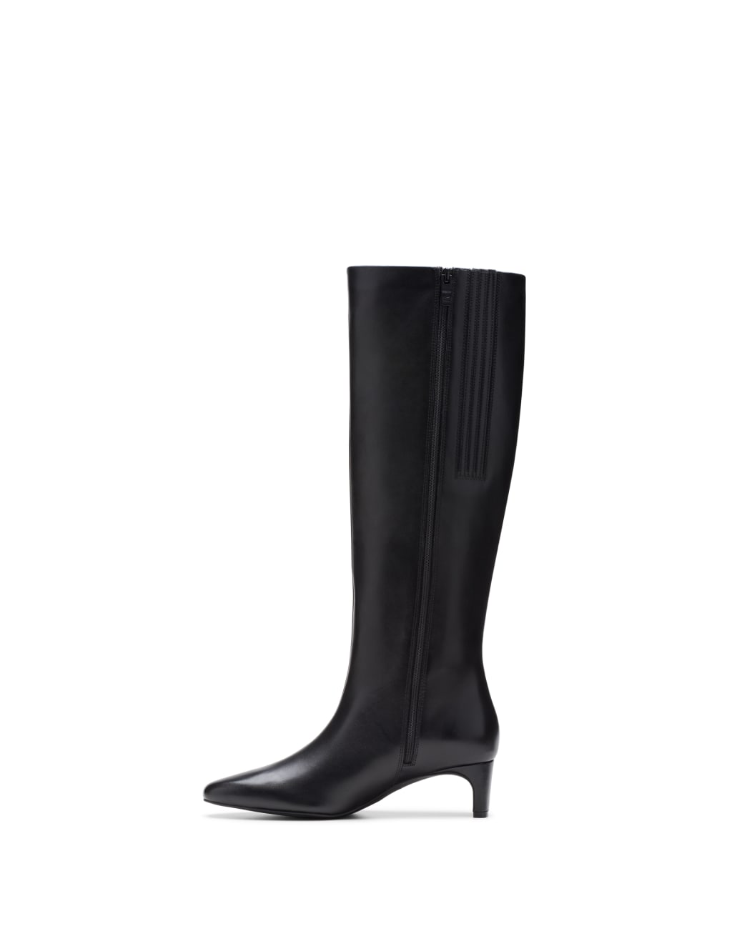 Leather Stiletto Heel Knee High Boots 3 of 7